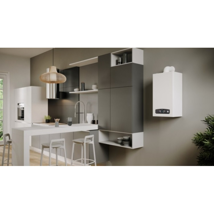 Ariston Котел газовый CARES S SYSTEM 24 конденсационный одноконтурный 24кВт