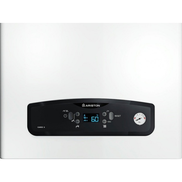 Ariston Котел газовый CARES S SYSTEM 24 конденсационный одноконтурный 24кВт