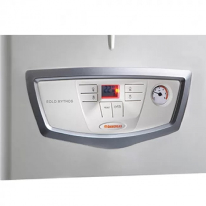 Immergas Котел газовий Eolo Mythos 24 2 E двоконтурний, турбований, 24 кВт, з димоходом 71.MT7.00.36 в комплекті