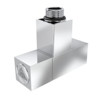 Угловой кран Laris 1/2" - 1/2" Квартира 2шт. (LX-855)