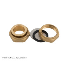 Зєднання G1"1/2 F w/plug+gasket