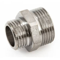 Ниппель редукционный 1"1/4x1" хром