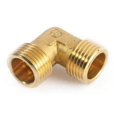 Кутник гладкий 1/2" x1/2" зовнішня різьба