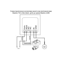 Контроллер защиты от протечки воды Mastino TS2 black