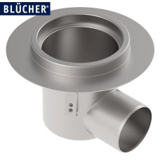 Промисловий трап Blucher 763.522.110, нержавіюча сталь, горизонтальний вихід DN110