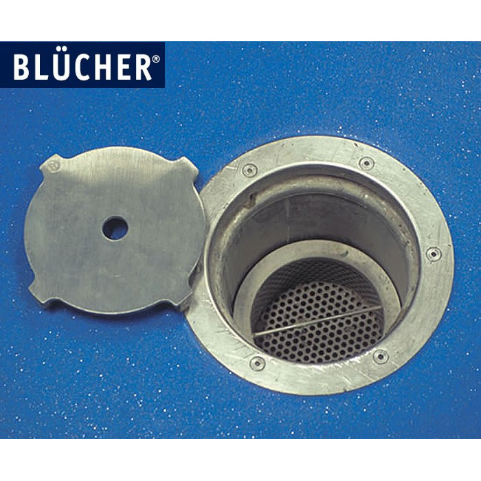 Промисловий трап Blucher 766.602.110, нержавіюча сталь, вертикальний вихід DN110