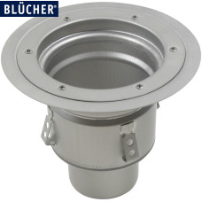 Промисловий трап Blucher 766.602.110, нержавіюча сталь, вертикальний вихід DN110