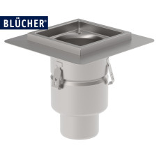 Промисловий трап (для кухні, цеху) Blucher 761.402.110, нержавіюча сталь, вертикальний вихід D110
