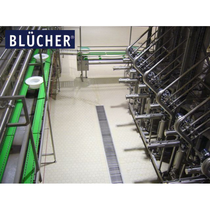 Решітка 144x499 для промислового каналу BLUCHER 150х500 арт. 696.223.144.49