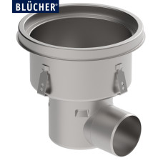 Промисловий трап Blucher 756.503.110 нержавіюча сталь, горизонтальний вихід DN110