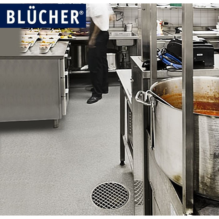 Промисловий трап Blucher 760.522.110, нержавіюча сталь, вертикальний вихід DN110