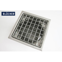 Решітка для трапа BLUCHER 200х200 арт. 790.168.000.22 неірж сталь AISI304 316/антиковзка решітка для трапа