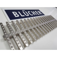 Решітка HYGIENICPRO 145x499 для промислового каналу BLUCHER 150х500 арт. 697.250.150.50