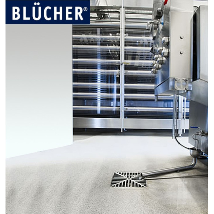 Трап кухонний для високої корзини Blucher 763.402.110, нержавіюча сталь, гориз. вихід D110, h219