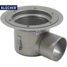 Промисловий трап Blucher 726.602.110, нержавіюча сталь, горизонтальний вихід DN110