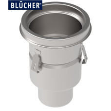Промисловий трап Blucher 760.502.110, нержавіюча сталь, вертикальний вихід DN110