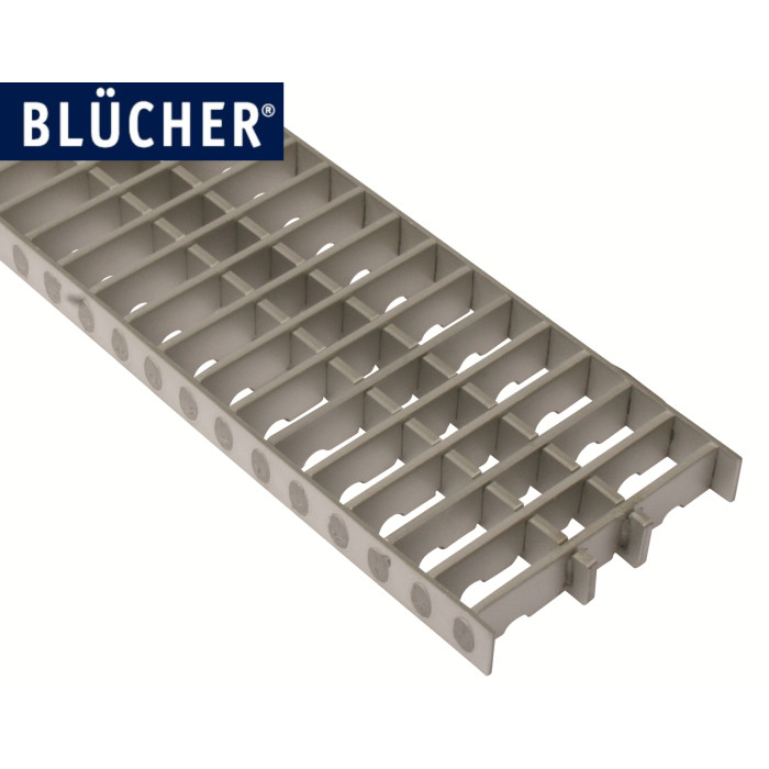 Решітка 145x499 для промислового каналу BLUCHER 150х500 арт. 697.127.150.50
