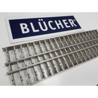 Решітка 145x499 для промислового каналу BLUCHER 150х500 арт. 697.127.150.50