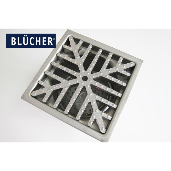 Решітка HygienicPro для трапа BLUCHER 200х200 арт. 790.168.000.60 неірж сталь AISI 304,316/решітка для трапа