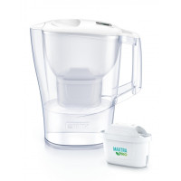 Brita Фільтр-глечик Aluna Memo MXPro 2.4л (1.4л очищеної води) + 3 картриджа білий