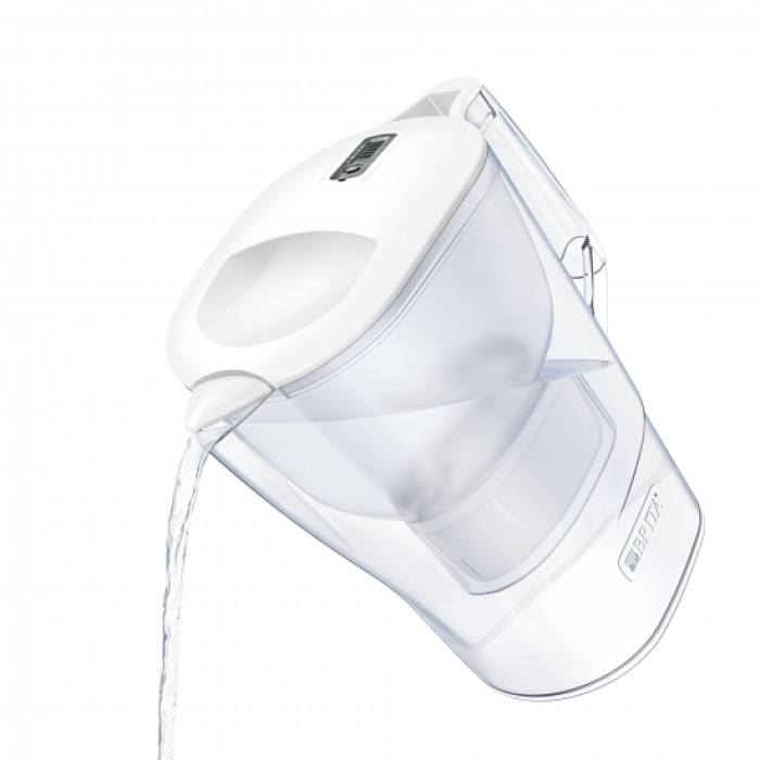 Brita Фільтр-глечик Aluna Memo MXPro 2.4л (1.4л очищеної води) + 3 картриджа білий