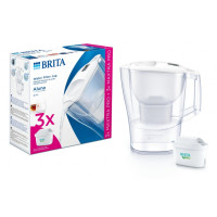 Brita Фільтр-глечик Aluna Memo MXPro 2.4л (1.4л очищеної води) + 3 картриджа білий
