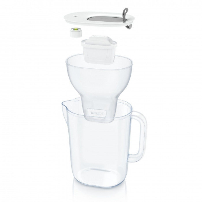 Brita Фільтр-глечик Style LED MXPro 2.4л (1.4л очищеної води) сірий
