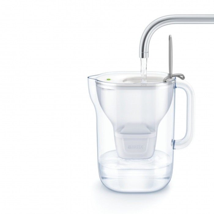 Brita Фільтр-глечик Style LED MXPro 2.4л (1.4л очищеної води) сірий