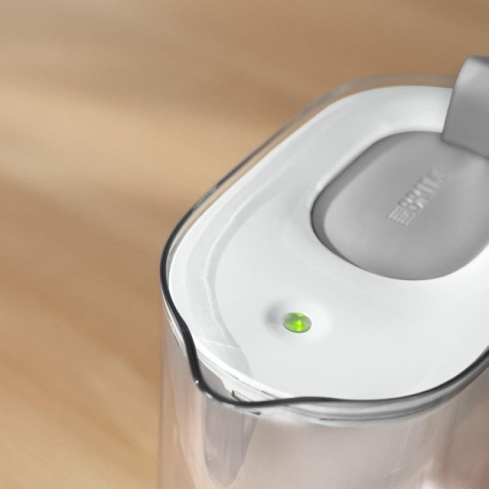 Brita Фільтр-глечик Style LED MXPro 2.4л (1.4л очищеної води) сірий