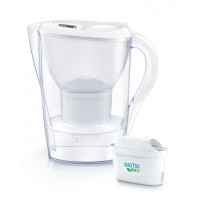 Brita Фільтр-глечик Marella Memo MXPro 2.4л (1.4л очищеної води) + 3 картриджа білий