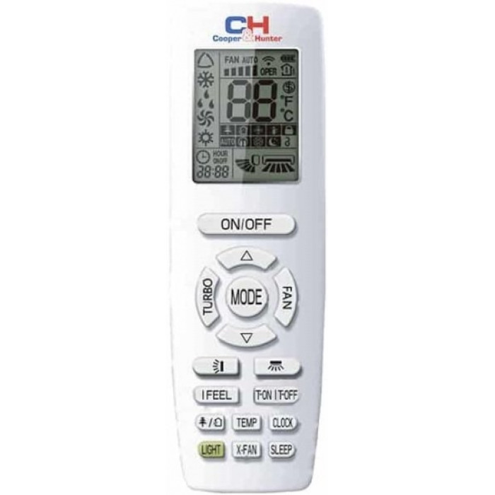 Cooper&Hunter Кондиционер Vital Inverter CH-S07FTXF2-NG, 18 м2, инвертор, A/A, до -15°С, Wi-Fi, R32, белый