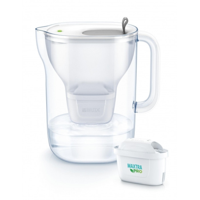 Brita Фільтр-глечик Style XL LED MXPro 3.6л (2.3л очищеної води) сірий