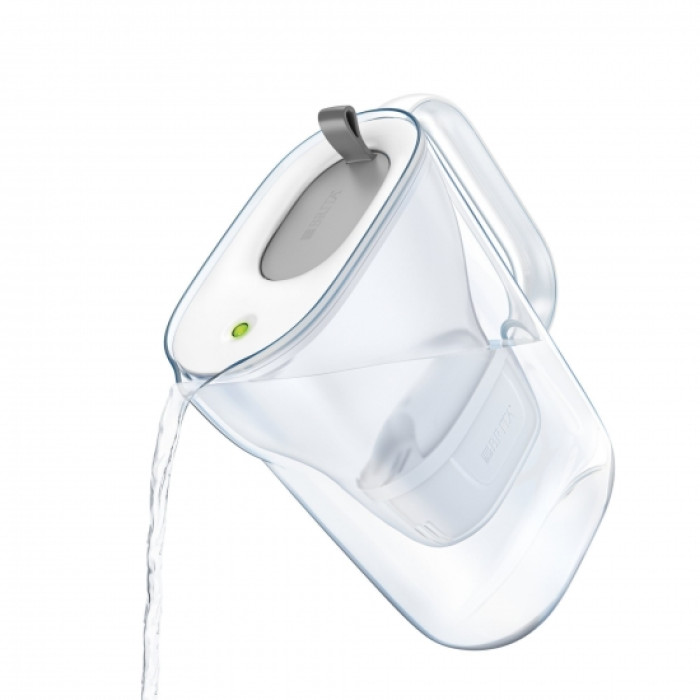 Brita Фільтр-глечик Style XL LED MXPro 3.6л (2.3л очищеної води) сірий