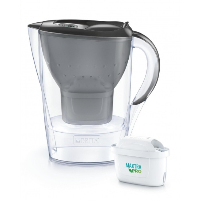 Brita Фільтр-глечик Marella Memo MXPro 2.4л (1.4л очищеної води) графіт