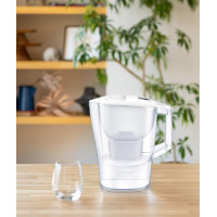 Brita Фільтр-глечик Aluna Memo MXPro 2.4л (1.4л очищеної води) білий