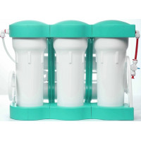 Ecosoft Фільтр зворотного осмосу P’URE AQUACALCIUM Mint, мембрана 75gpd DuPont, картридж AquaCalcium збагачує мінералами, дренаж 1:1