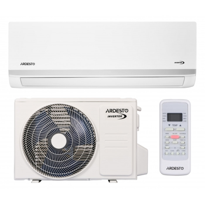 ARDESTO Кондиционер ACM-09ERP-R32-WI-FI-AG-S, 25 м2, ERP инвертор, A++/A+, до -20°C, Wi-Fi, R32, белый