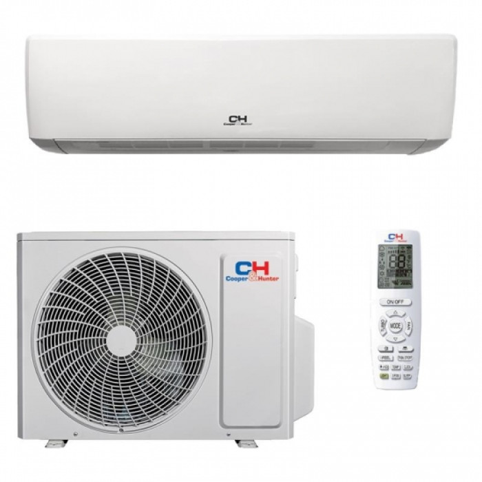 Cooper&Hunter Кондиционер Vital Inverter CH-S12FTXF2-NG, 35 м2, инвертор, A++/A+, до -15°С, Wi-Fi, R32, белый