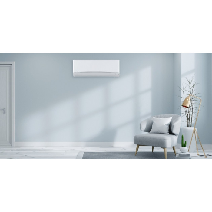 Panasonic Кондиционер Super Compact CS-TZ25ZKEW/CU-TZ25ZKE, 25 м2, инвертор, A++/A++, до -15°С, Wi-Fi, R32, белый
