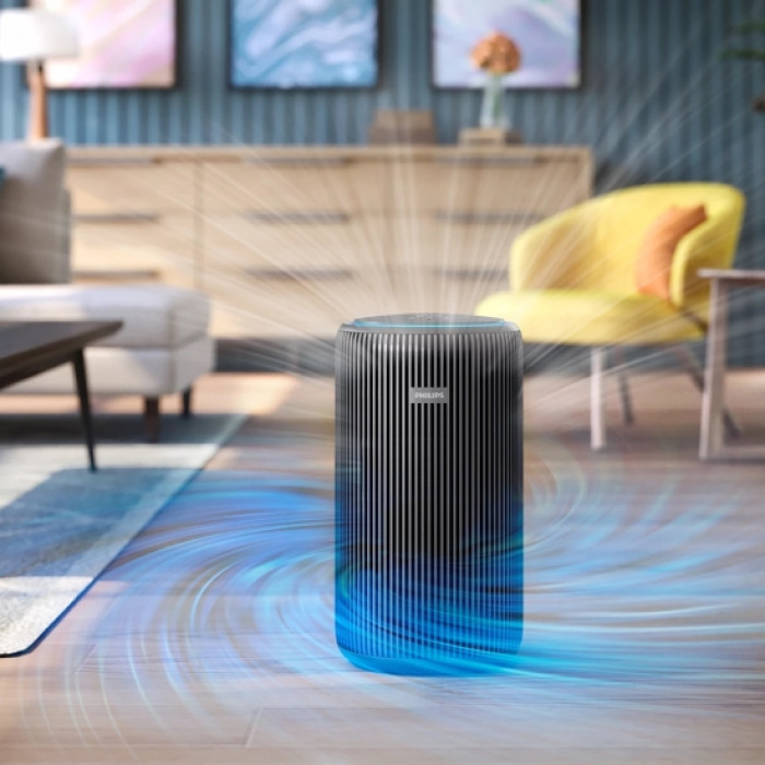 Philips Очисник повітря PureProtect 3200, 135м2, 520м3/год, HEPA +вугільний фільтр, Wi-Fi, 5 режими, синьо-сірий