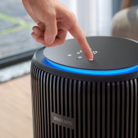 Philips Очисник повітря PureProtect 3200, 135м2, 520м3/год, HEPA +вугільний фільтр, Wi-Fi, 5 режими, синьо-сірий