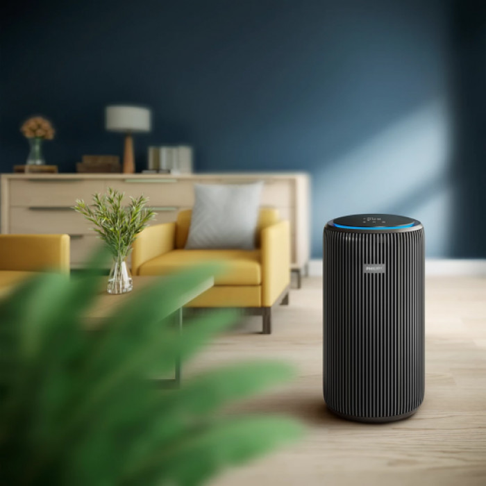 Philips Очисник повітря PureProtect 3200, 135м2, 520м3/год, HEPA +вугільний фільтр, Wi-Fi, 5 режими, синьо-сірий