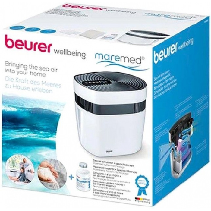 Beurer Очисник повітря Maremed, 50м2, 150м3/год, дисплей, білий