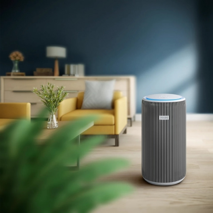Philips Очисник повітря Series 3200, 135м2, 520м3/год, HEPA +вугільний фільтр, Wi-Fi, 5 режими, сріблясто-білий