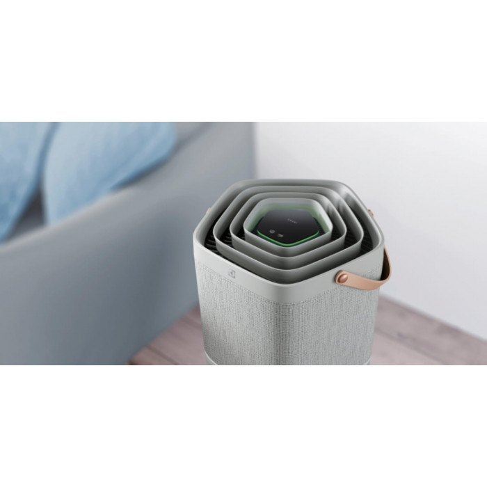 Electrolux Очисник повітря, 92м2, 442м3/год, дисплей, 5-и шаровий HEPA фільтр, Wi-Fi, 9 режимів, сірий