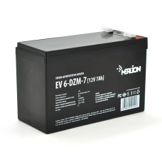 Тягова акумуляторна батарея Merlion EV 6-DZM-7, 12V 7Ah F2 (151/65/93), Q10