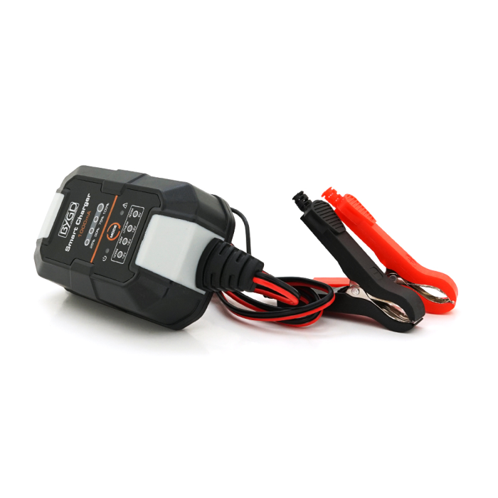 Автомобильное ЗУ BYGD, 6/12V, 220-240V, 1,5A, LED-индикация, клеммы (AGM/GEL/Lead)