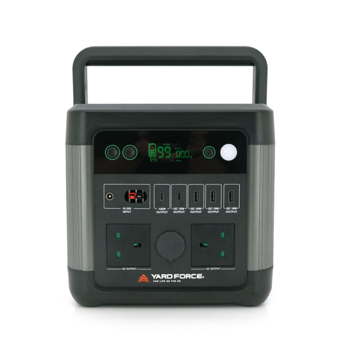 Портативный источник питания Yard Force LX PS1200, мощность 1200Вт, 974Wh, Li-ion, 248/190/245 мм, 9.8 кг