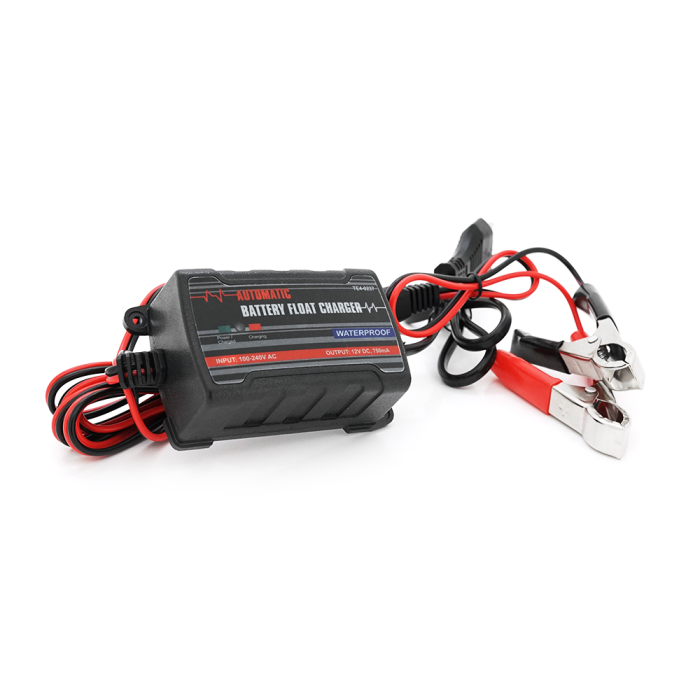 Автоматический ЗУ для аккумулятора 6V/12V, Merlion TE4-023, 100-240V, 0,75A, клеммы (AGM/GEL/Lead)