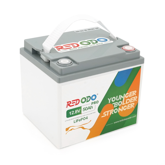 Аккумуляторная батарея LiFePO4 Redodo 12V 50Ah Self-heating, 640Wh, BMS 50A, 329/172/214мм